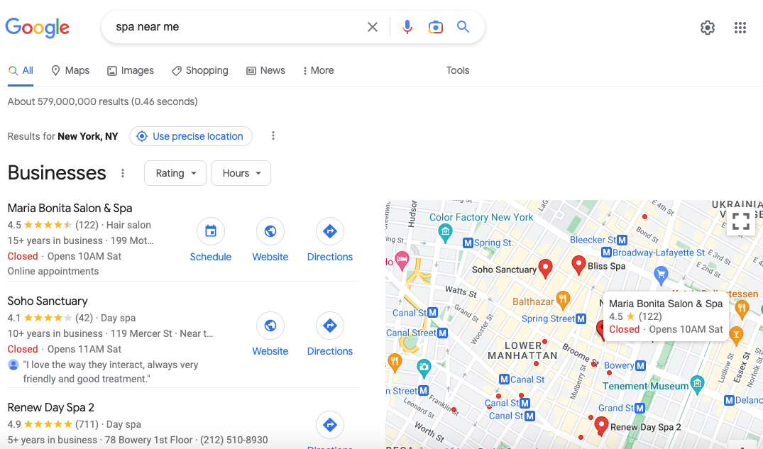 Google Business Profile Listings Near Me